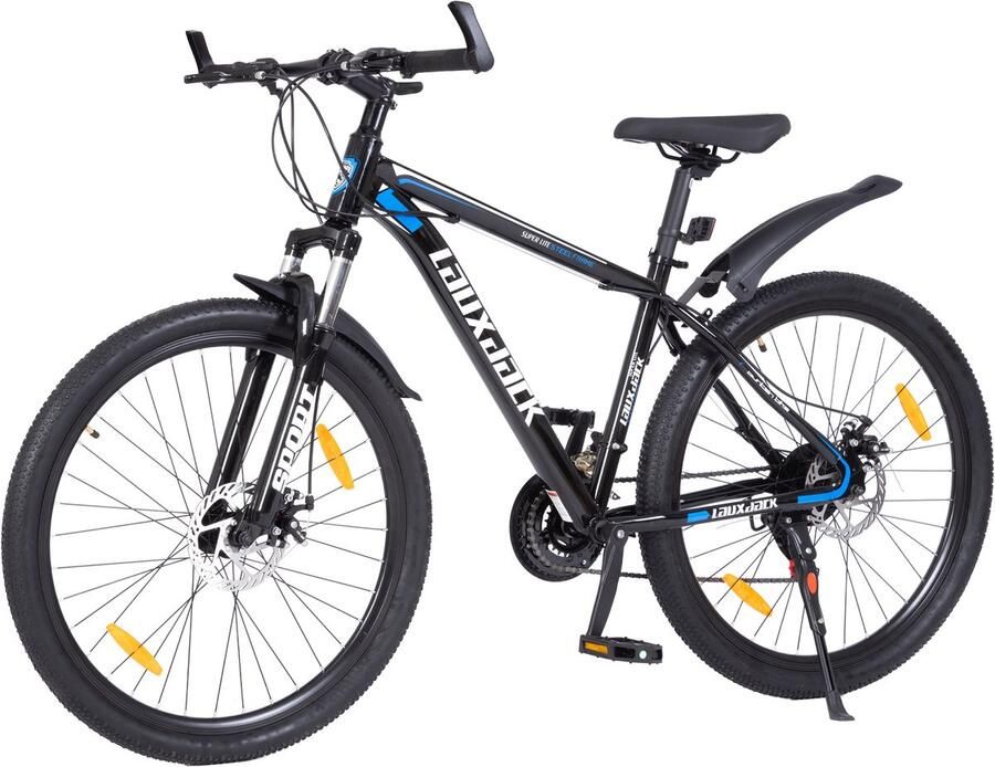 REDOM Mountainbike 21 Versnellingen En Verende Voorvork Modern Ontwerp Voor Dagelijks Gebruik En Offroad IJzer Blauw