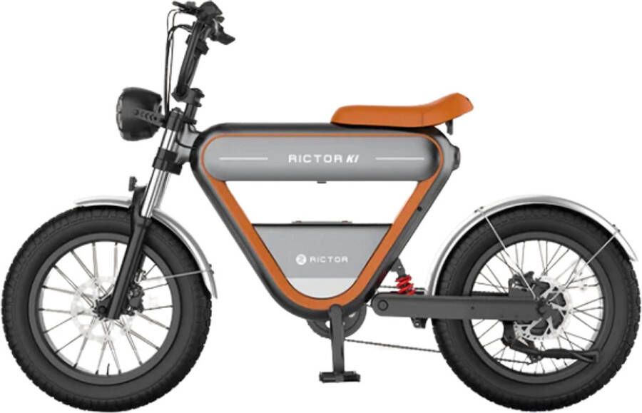 Rictor K1 Pro Future E-Bike – Elektrische Fiets Met 250W Motor + GPS 25k m Twee accu s Full-Color Display Hydraulische Schijfremmen – Achtervering NFC Unlocking – Actieradius Tot 230km