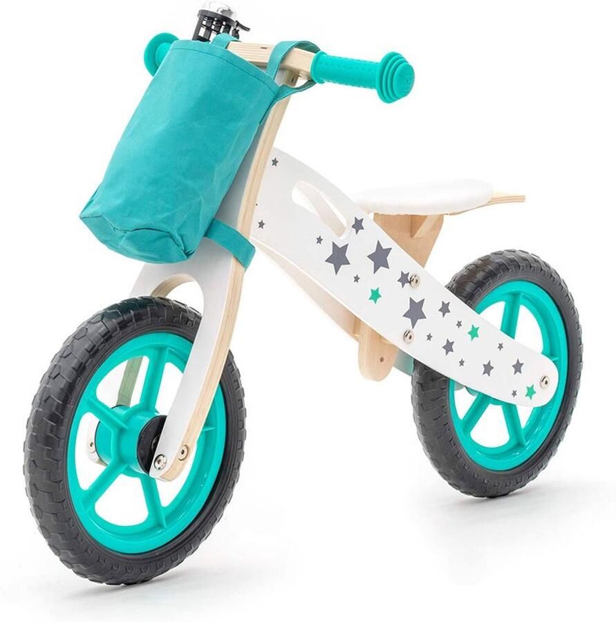 Robin Cool Montessori Method Street Circuit Loopfiets Groen 3 Years Jongen