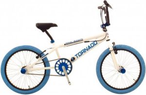 Royal Bugatti Freestyle BMX fiets 20 inch Wit Blauw