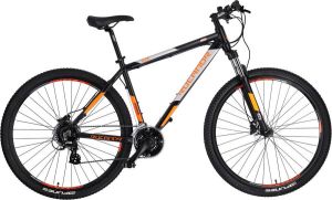 Rucanor Lux Hardtail Mountainbike 29 Inch 48 cm 48 Versnellingen Hydraulische Schijfrem Zwart Oranje