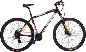 Rucanor Lux Hardtail Mountainbike 29 Inch 53 cm 24 Versnellingen Hydraulische schijfrem Zwart Oranje