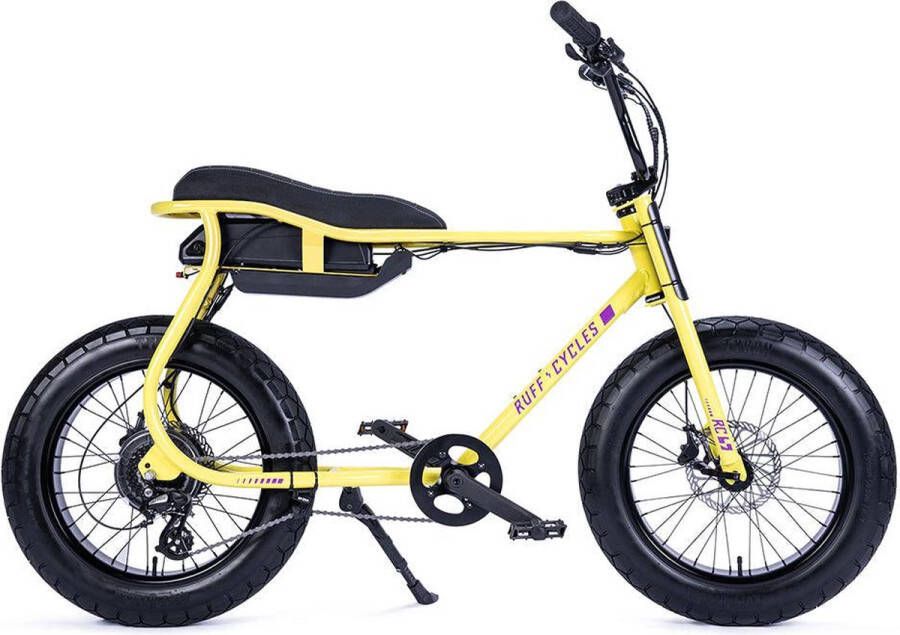 Ruff Cycles Lil'Buddy Edge Fatbike Geel 250W Elektrische Fatbike