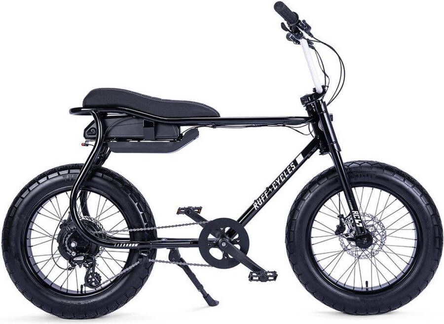 Ruff Cycles Lil'Buddy Edge Fatbike Zwart 250W Elektrische Fatbike