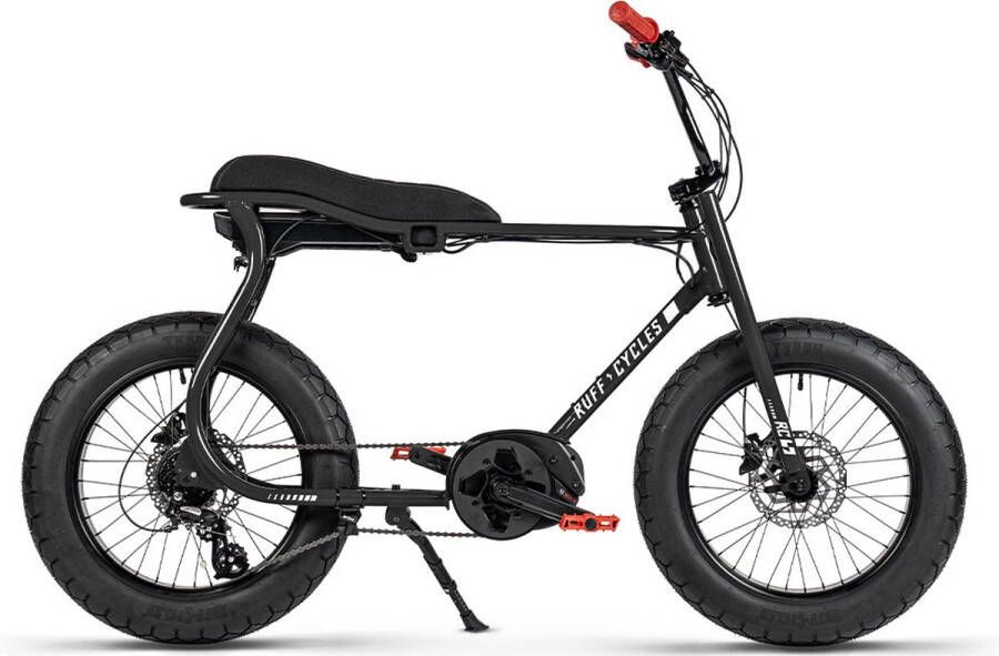 Ruff Cycles Lil'Buddy Perfor ce Fatbike Zwart 250W Elektrische Fatbike