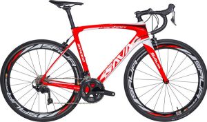 Sava Carbon Racefiets 700C Shi o105 R7000 22S Herd6.0 Rood 52