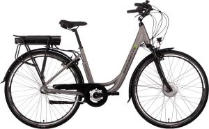 Saxonette Elektrische damesfiets Advanced Plus 45 cm Saxxx N3 zilver