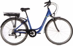 Saxonette Elektrische damesfiets Advanced Sport 45 cm 7 sp blauw