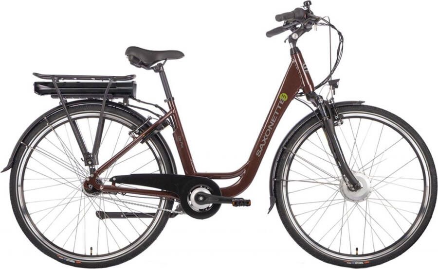 Saxonette Elektrische damesfiets City Plus 50 cm Nxs 7 rood