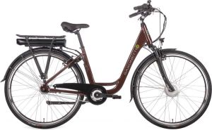 Saxonette Elektrische damesfiets City Plus 50 cm Nxs 7 rood