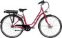 Saxonette Elektrische damesfiets Fashion Plus 2.0 45cm Nexus 7 robijnrood - Thumbnail 2