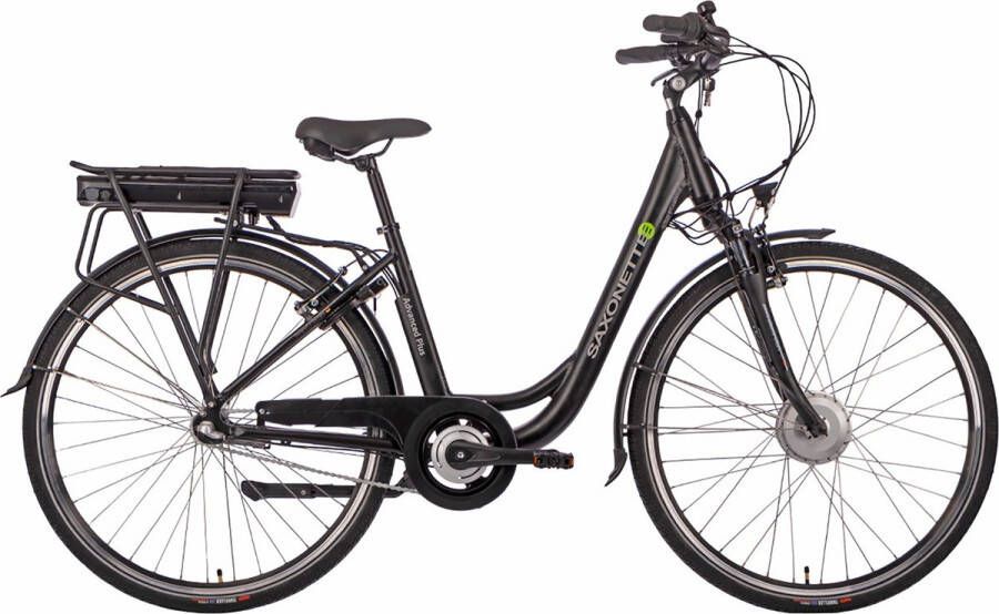 Saxonette Elektrische damesfiets Advanced Plus 45 cm Saxxx N3 zwart