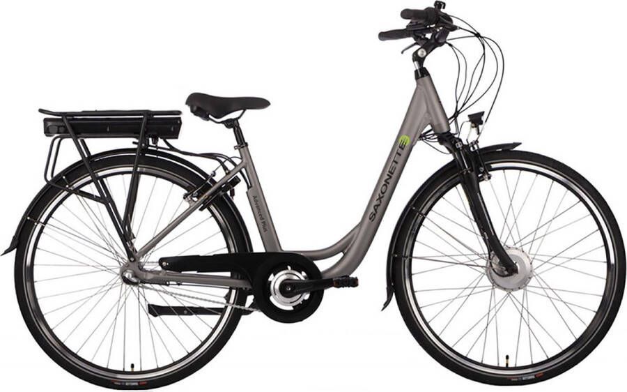 Saxonette Elektrische damesfiets Advanced Plus 50 cm Nxs 3 zilver