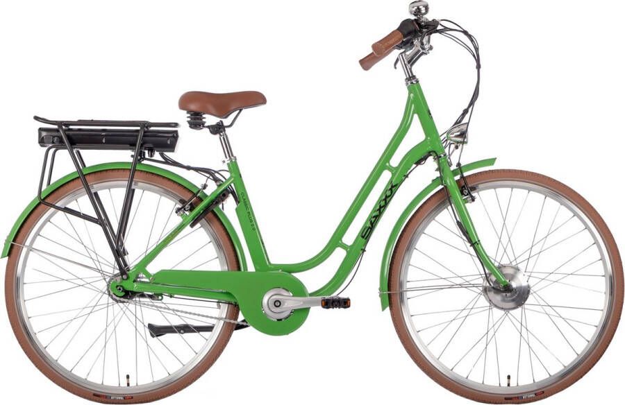 Saxxx Elektrische damesfiets Classic Plus 2.0 45 cm N7 groen