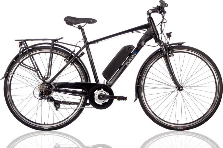 Saxxx Elektrische herenfiets Touring Sport 48 cm 7sp matzwart