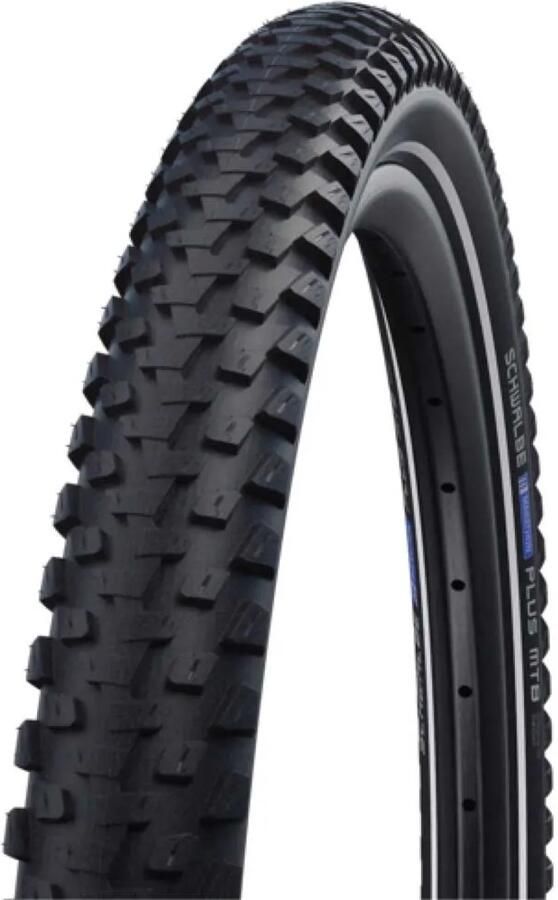 Schwalbe Marathon Plus Mtb Hs468 27.5´´ X 2.10 Stijve Mtb-band Zilver 27.5´´ x 2.10