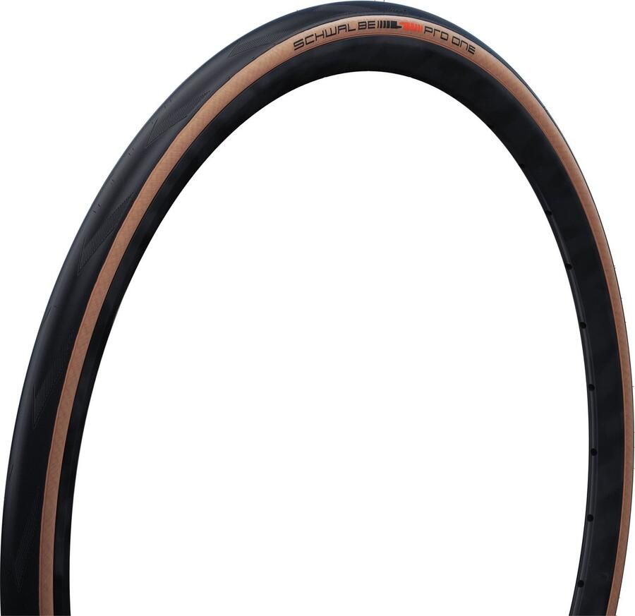 Schwalbe Pro One TLE Racefiets Band 32mm Skinwall (Bruin)