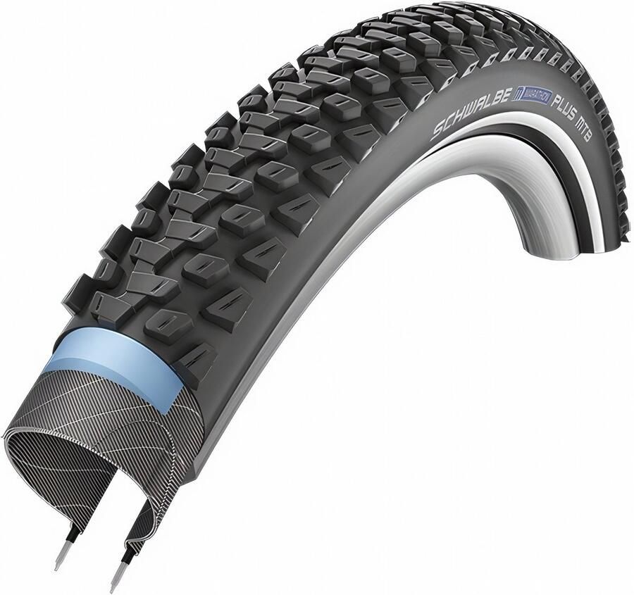 Schwalbe Vouwband Marathon Plus MTB SmartGuard 29 x 2.1 inch 54-622 HS468 30 65 psi – Zwart