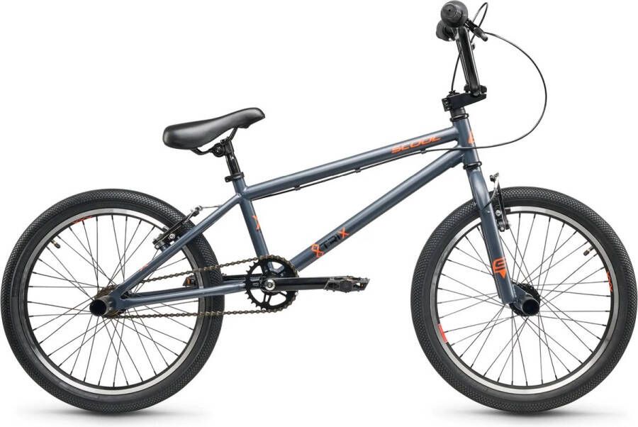 S'cool Scool XtriX 20 inch 1 speed BMX Grijs