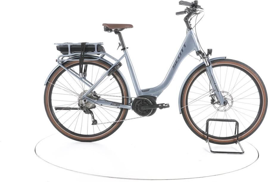 Scott Active 20 Elektrische trekkingfiets Bosch Accu 400Wh 28 blauw Pro