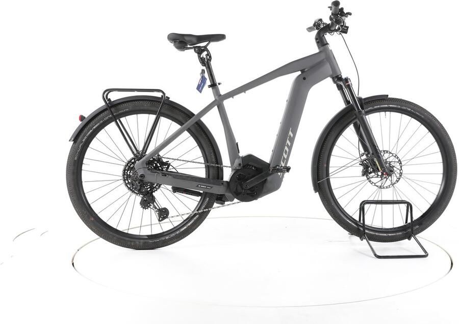 Scott Axis eRIDE EVO Tour Elektrische trekkingfiets Bosch Accu 750Wh 29 grijs