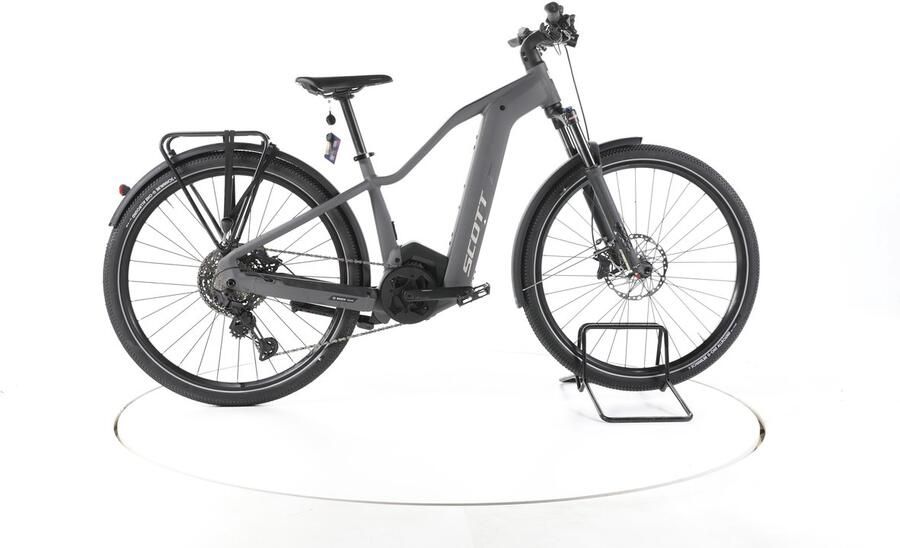 Scott Axis eRIDE EVO Tour Elektrische trekkingfiets Bosch Accu 750Wh 29 grijs