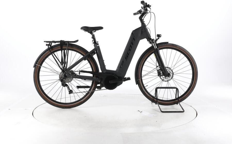 Scott Sub Active eRIDE 20 Elektrische trekkingfiets Bosch Accu 400Wh 28 zwart