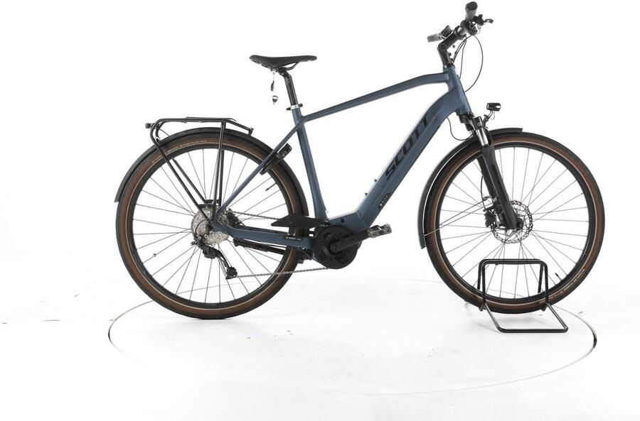 Scott Sub Active Eride Elektrische trekkingfiets Bosch Accu 400Wh 28 blauw Pro