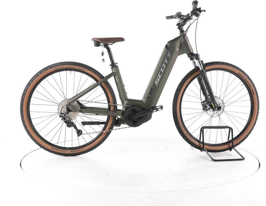 Scott Sub Cross eRIDE 10 Elektrische trekkingfiets Bosch Accu 625Wh 29 groen
