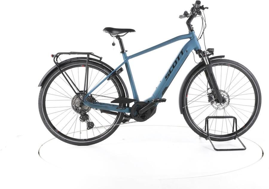 Scott Sub Sport eRIDE 10 Elektrische trekkingfiets Bosch Accu 625Wh 28 blauw