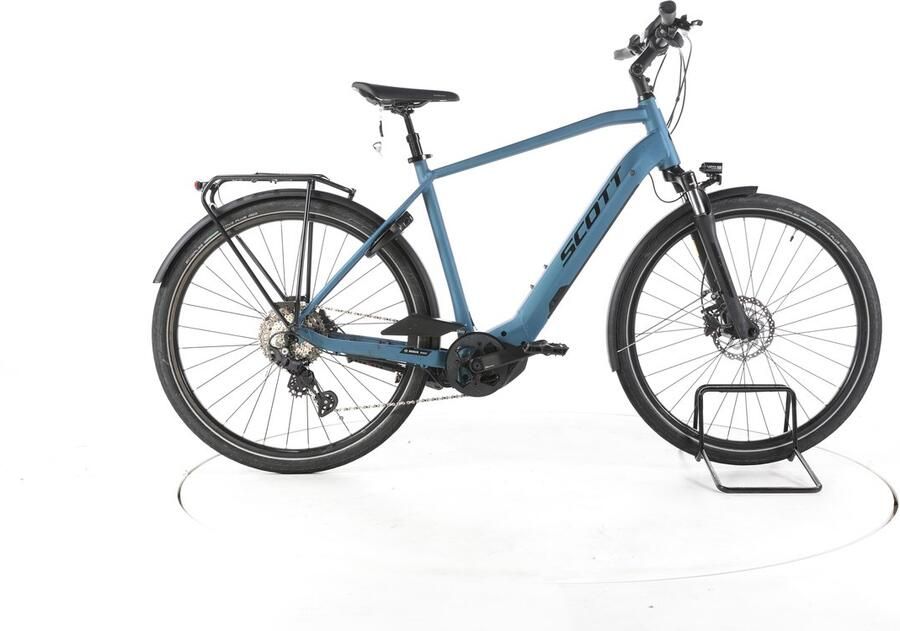 Scott Sub Sport eRIDE 10 Elektrische trekkingfiets Bosch Accu 625Wh 28 blauw
