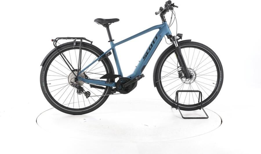 Scott Sub Sport eRIDE 10 Elektrische trekkingfiets Bosch Accu 625Wh 28 blauw