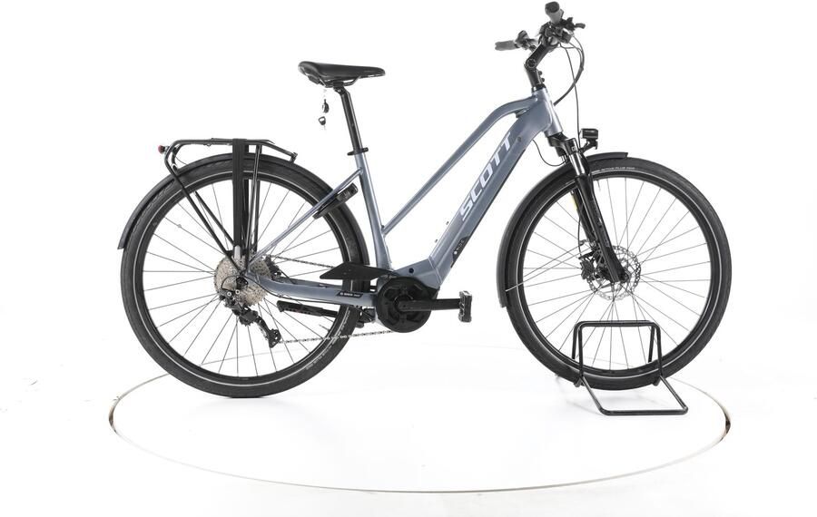 Scott Sub Tour eRide 10 Elektrische trekkingfiets Bosch Accu 500Wh 28 grijs Pro