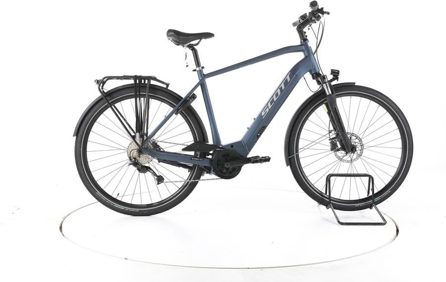 Scott Sub Tour eRide 20 Elektrische trekkingfiets Bosch Accu 500Wh 28 blauw Pro