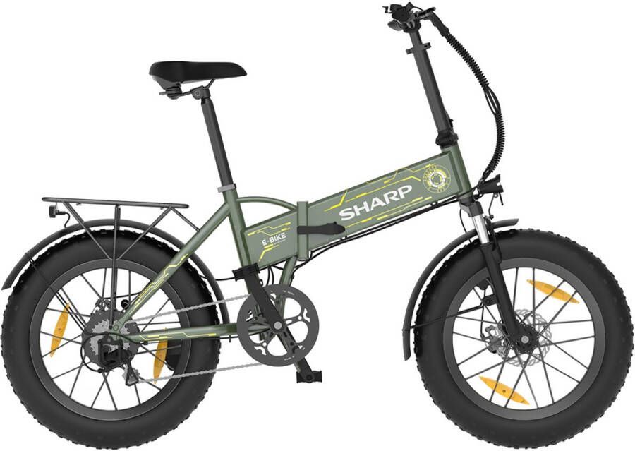 Sharp Bilbao elektrische vouwfiets fat urban 10.2Ah 20 inch