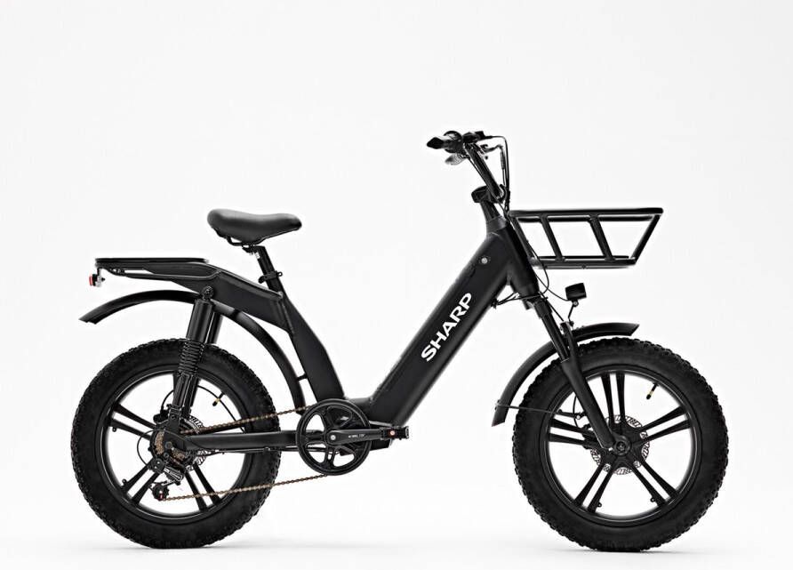 Sharp Lipari elektrische transport fatbike 12.6Ah 20 inch