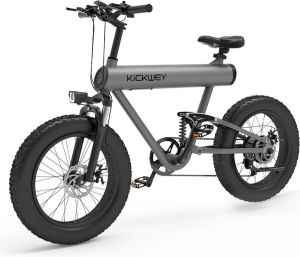 Shoppen Voor Iedereen K20 Pro Fatbike E-bike 1000Watt 48 km u 20 banden Fat tire – 7 versnelling