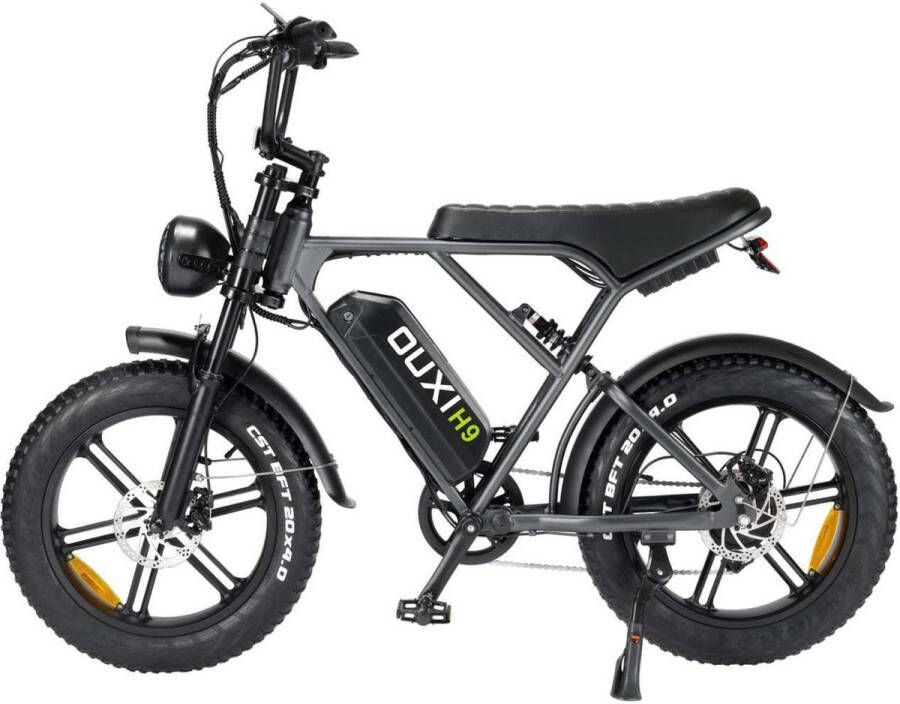 Shoppen Voor Iedereen V9 Fatbike E-bike 250Watt 25 km u 20” banden – 7 versnellingen