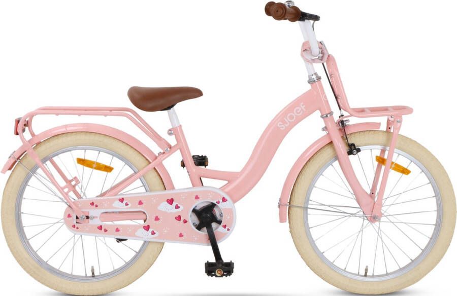 Sjoef Classic Meisjesfiets 20 inch Roze