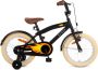 SJOEF Cruise Jongensfiets 16 inch Kinderfiets 4 5 & 6 jaar Mat Zwart - Thumbnail 1