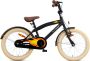 SJOEF Cruise Jongensfiets 18 inch Mat Zwart - Thumbnail 1