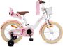 SJOEF Dolly Meisjesfiets 16 inch Roze Unicorn Design Kinderfiets met zijwieltjes 4 5 & 6 jaar 103-118 Kledingmaat Witte Fiets 16 inch - Thumbnail 1