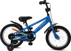 Sjoef Race Jongensfiets 14 inch Blauw