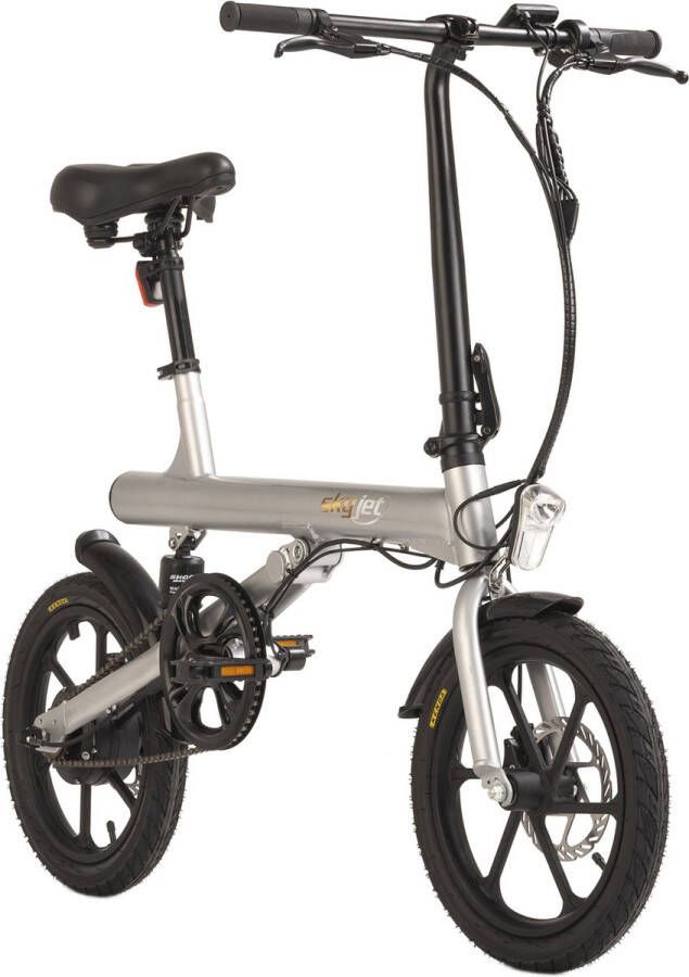 skyjet Fiets (elektrisch) E-vouwfiets 16'' E-Bike 1S grijs 39 cm