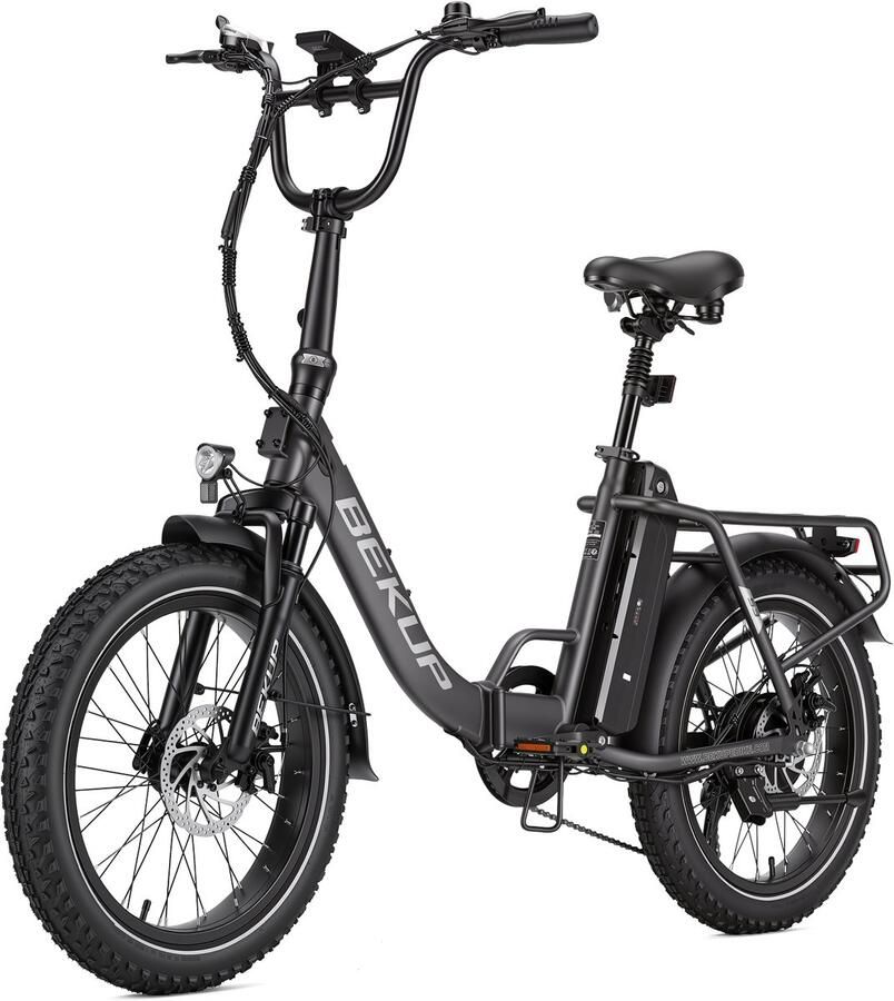 SmartAI 20-inch Elektrische Vouwfiets -48V 15Ah- Actieradius 75km 25 km uShi o 7 versnellingen 60NM 20 Inch opvouwbare City Commuter E-Bike -Elektrische Stadsfiets–Grijs