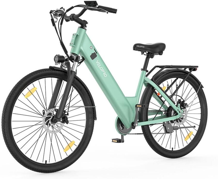 SmartAI C1 28 inch Elektrische Fiets 250W Motor 36V 13Ah Accu Bereik tot 80km Shi o 7-Snelheden Max 25km u Verende Voorvork -Elektrische stadsfietsen -Groente