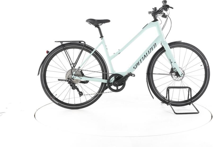 Specialized Turbo Vado SL 4.0 EQ Elektrische trekkingfiets Accu 320Wh 28 blauw