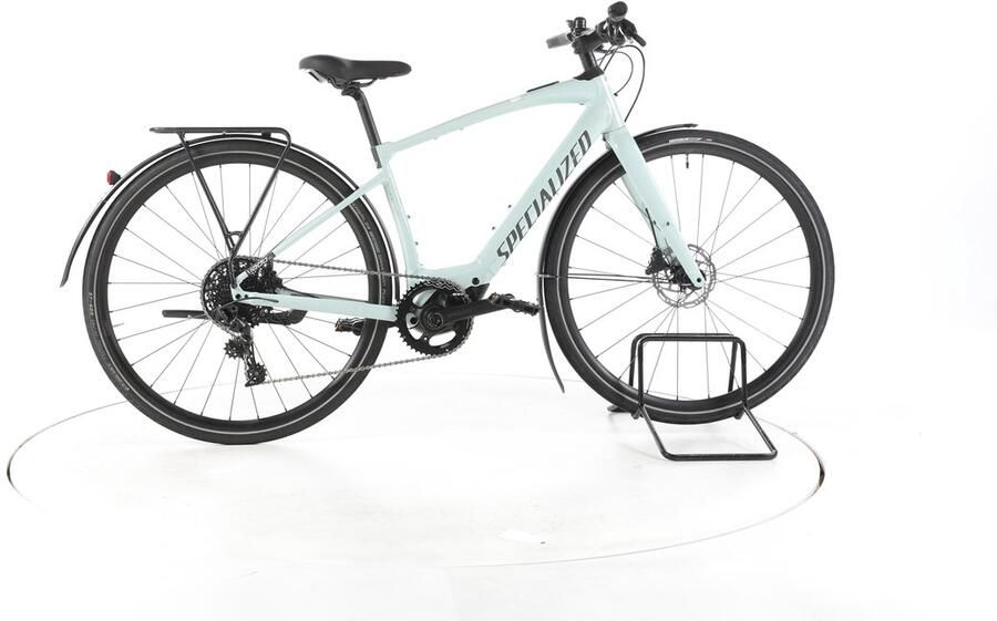 Specialized Turbo Vado SL 4.0 EQ Elektrische trekkingfiets Accu 320Wh 28 blauw