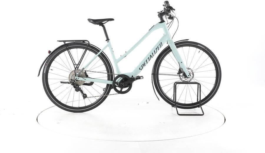 Specialized Turbo Vado SL 4.0 EQ Elektrische trekkingfiets Accu 320Wh 28 blauw