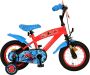 Volare Spider-Man Kinderfiets Jongens 12 inch Blauw Rood - Thumbnail 2